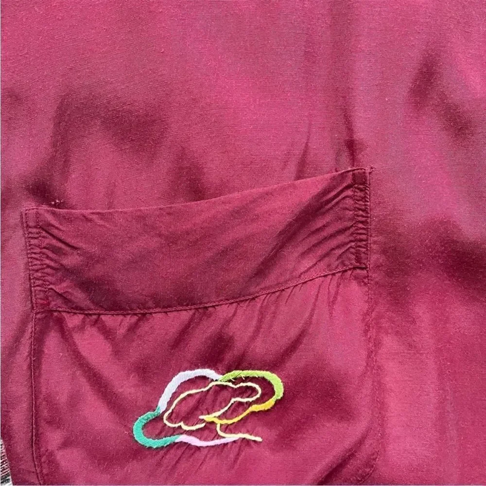 Vintage Health China Embroidered Dragon Robe M - Picture 10 of 12